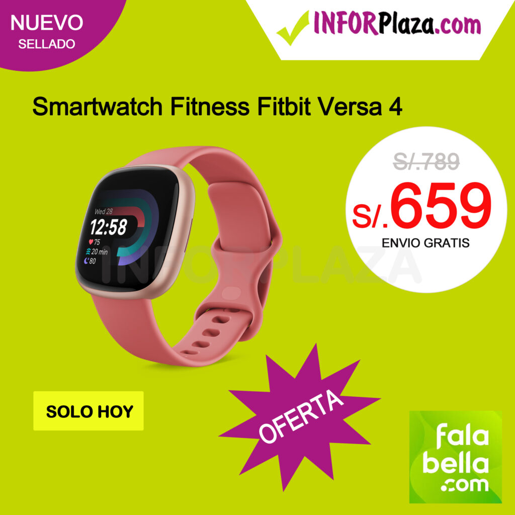 Fitbit Versa 4 Fitness Smartwatch